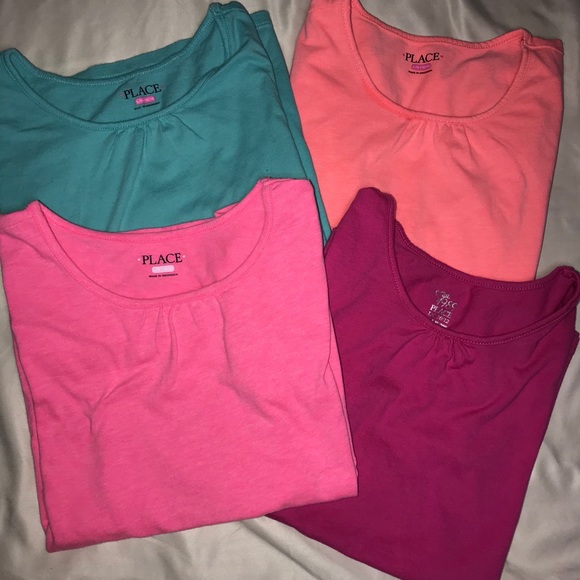 4 Children’s Place Short sleeve tees size 10-12 - Picture 1 of 6